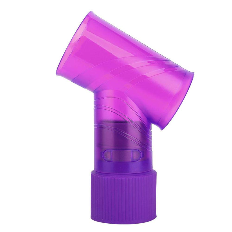 Magic Hair Roller Drying Diffuser Blow Dryer Wind Curl Hair Dryer Cover Hair Styling Tools (Purple) purple