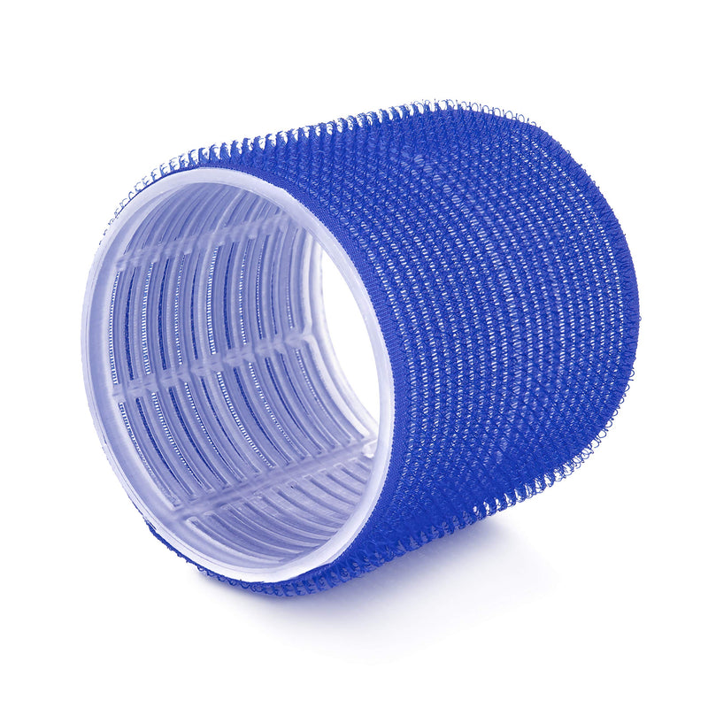  [AUSTRALIA] - PONIK'S PROFESSIONAL Large Self-Adhesive Hair Rollers - Hair Rollers 76 mm Set of 6 & Rollers - Large Hair Rollers for Heatless Curls Thick Roller, Curls Without Heat and Blowout Effect 1 count (Pack of 6) Red