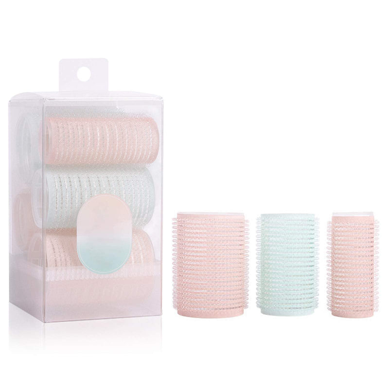 Hair Rollers,Salon Hairdressing Curlers,6PCS Self Grip Hair Rollers Set with 3 Sizes,Salon Hairdressing Curlers DIY Curling Tool Curls and Styling of Long Hair, Short Hair and Bangs(L,M,S) | Set with 3 Sizes,Salon Hairdressing Curlers DIY Curling Tool ...