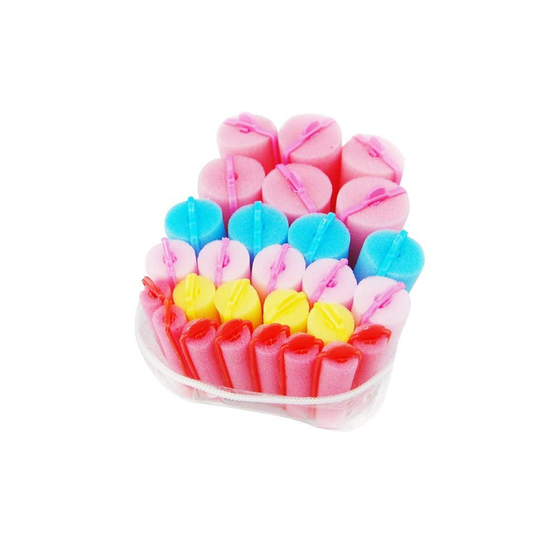  [AUSTRALIA] - Leier 27Pcs/lot Magic Foam Sponge Hair Curlers Roller Salon Hairdressing Hair Styling Barber Benders Hair Rolling Tool