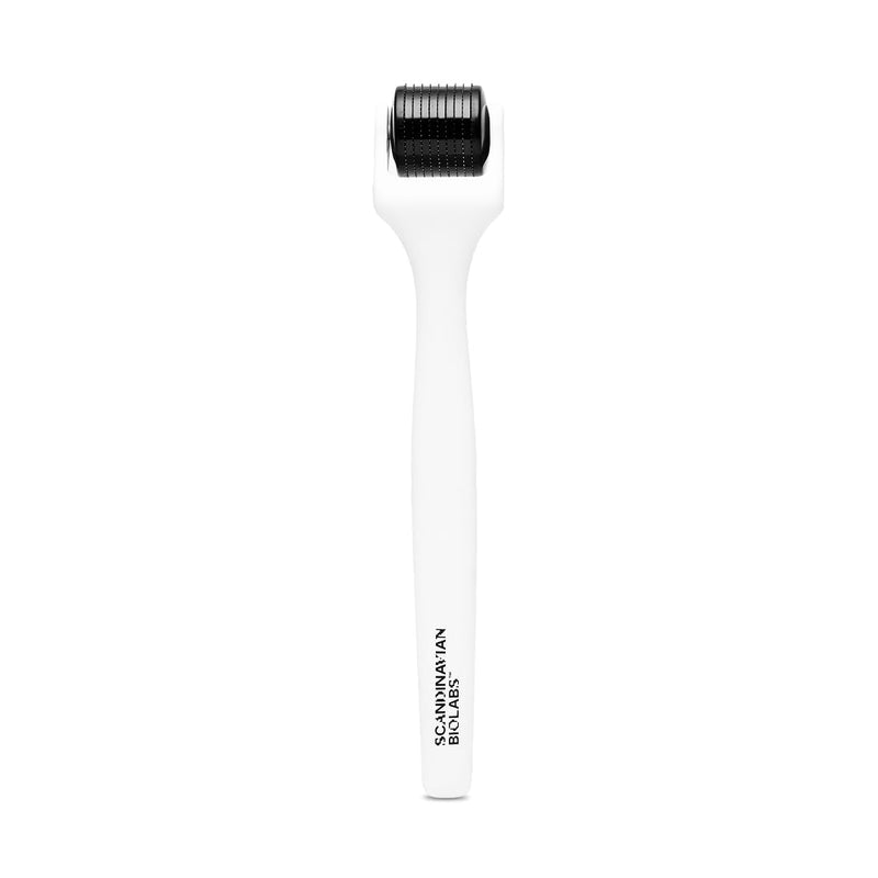 Scandinavian Biolabs Scalp Activating Roller | Titanium Microneedles | Medical-grade 0.5mm roller supports scalp vitality, encourages fuller-looking hair and improves serum absorption