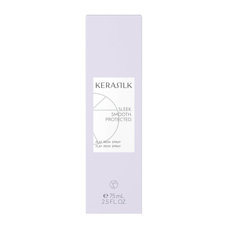 Kerasilk Flat Iron Spray, For All Hair Types, Heat Protection & Smooth Finish, Vegan, 75ml