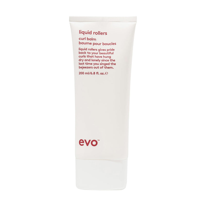  [AUSTRALIA] - Evo Liquid Rollers Curl Balm - Hair Styling Balm - Enhances Natural Curls, Protects Frizz & Improves Overall Condition 200 ml (Pack of 1)