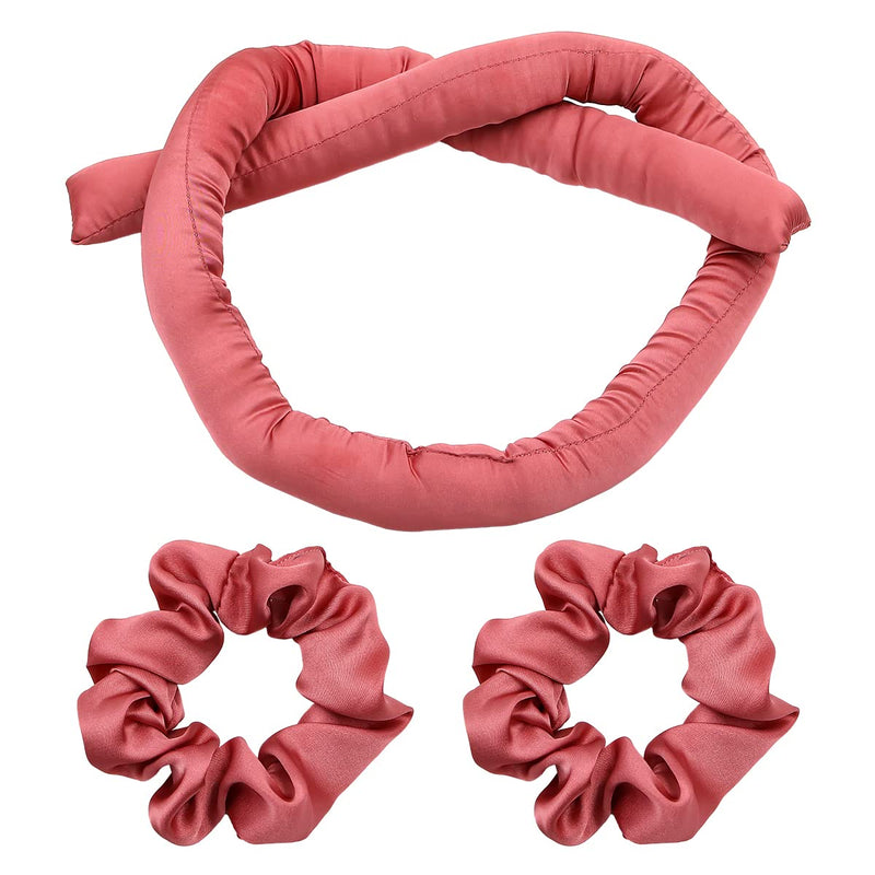 Alnicov 5PCS Heatless Curls Roller with Clips Hair Curlers for Long Hair DIY Hair Styling Tools Kit