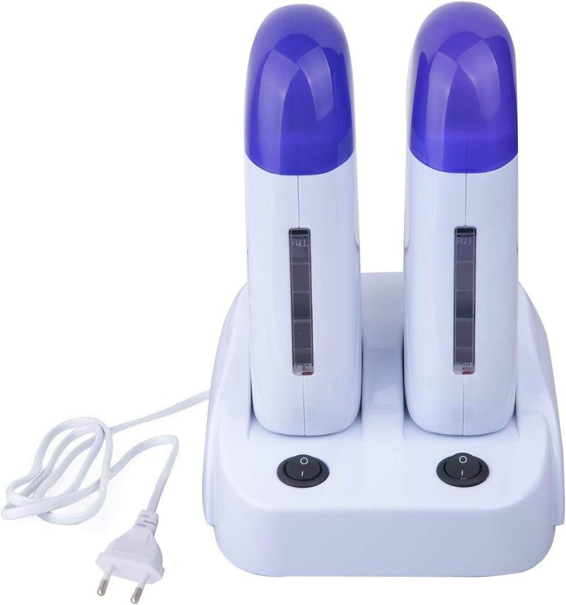 [AUSTRALIA] - SQUADO - 2 x 40 W Professional Waxing Stick Roller Heats for Waxing Stick Durable Hair Removal with Roller Waxing