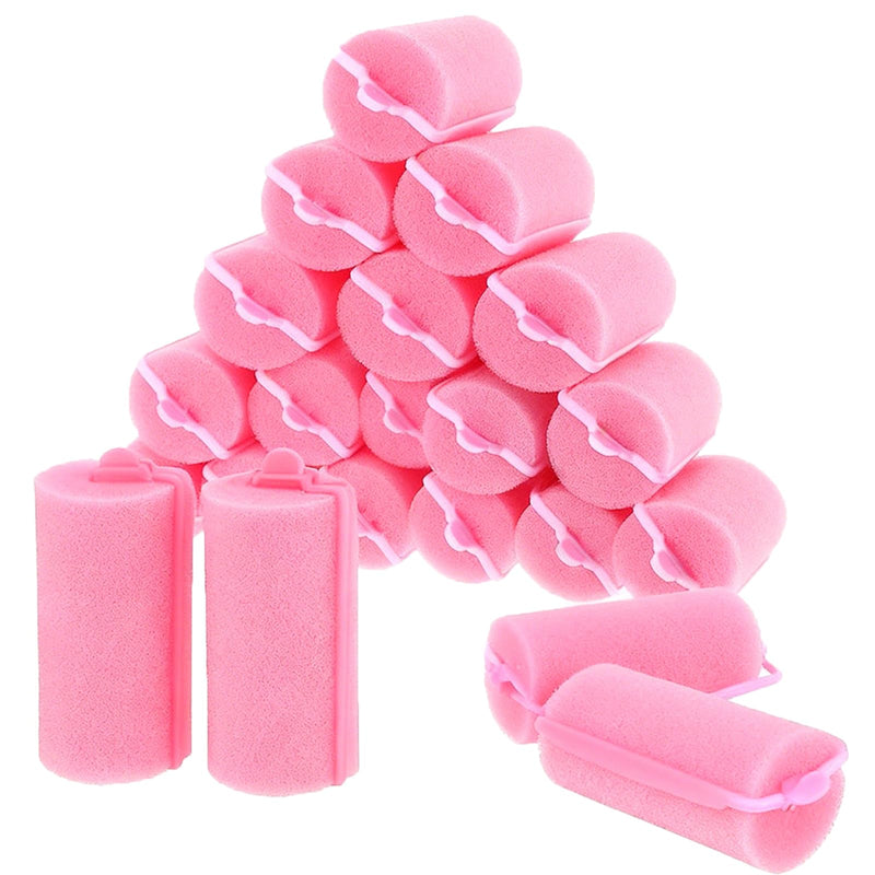 24-Piece Soft Hair Rollers to Sleep In, Foam Rollers Hair | Heatless Foam Hair Rollers for Short Hair and Medium Styles, Designed for Overnight Physical Curling and Daily Styling