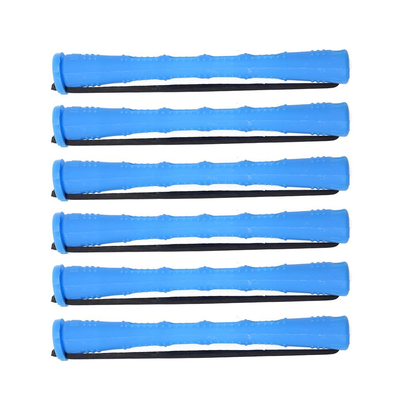 Perm Rods Perm Kit 60 PCS Small Size Hair Curlers Rollers Plastic Perming Rods Curlers Hair Roller For Women And Men Blue