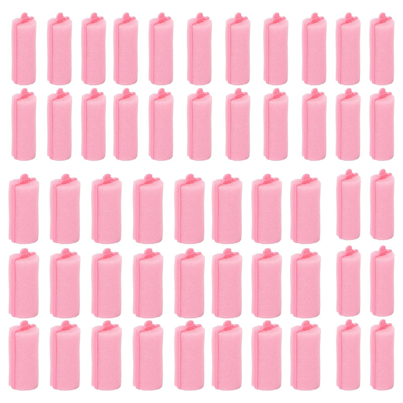 52 Pcs Sponge Rollers for Hair, Foam Hair Rollers Set, Foam Roller for Women Girls Kids, Hair Curlers Rollers with 28 Pcs 1.5 cm & 24 Pcs 2 cm, Curling Tool for Overnight Styling