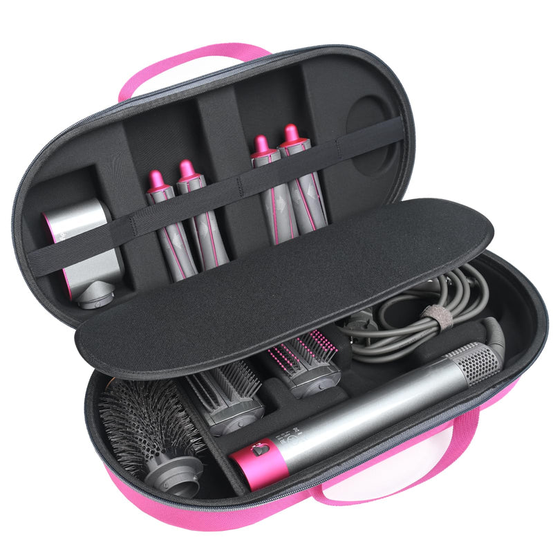  [AUSTRALIA] - RLSOCO Case for Dyson Airwrap i.d. Multi-Styler and Dryer Curly+Coily HS08 (Case Only) - Pink
