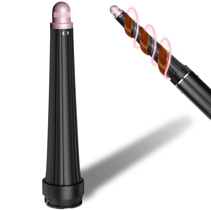  [AUSTRALIA] - Long Conical Curling Barrel for Shark FlexStyle HD400 Series | 20-40MM Hair Curlers Auto Curling Barrel Attachment with Both Curl Directions black