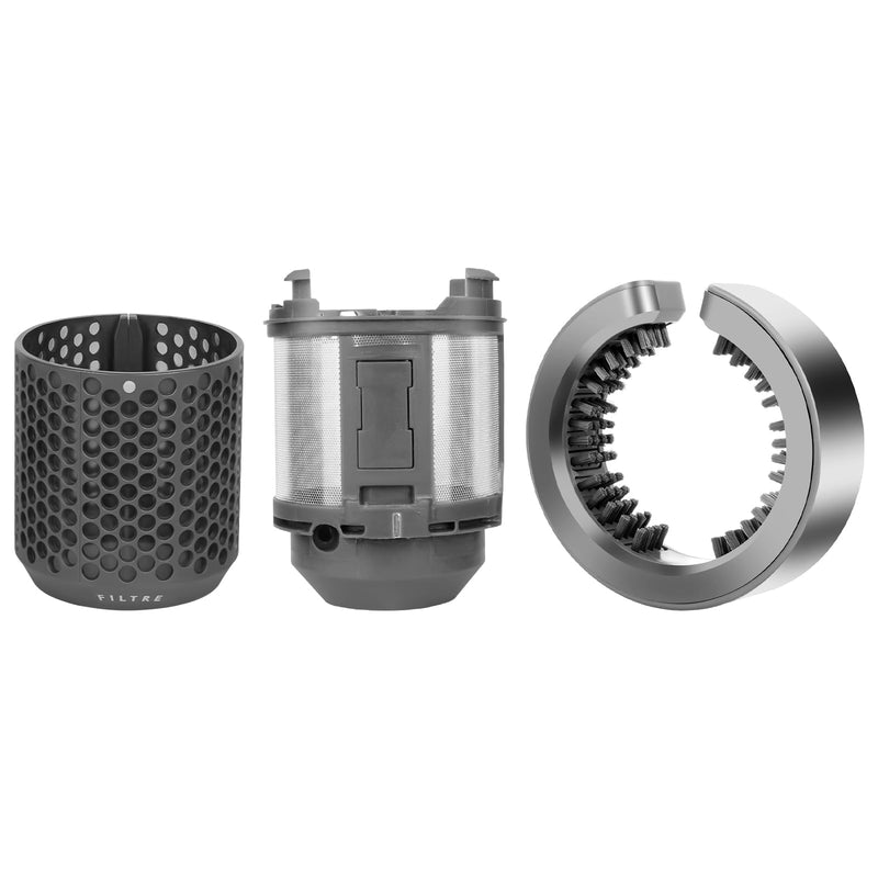 Outer Filter Cage Cover Replacement and Filter Cleaning Brush and Inner Filter Replacement Cover Compatible with Dyson Airwrap HS01 HS02 HS05 HS08