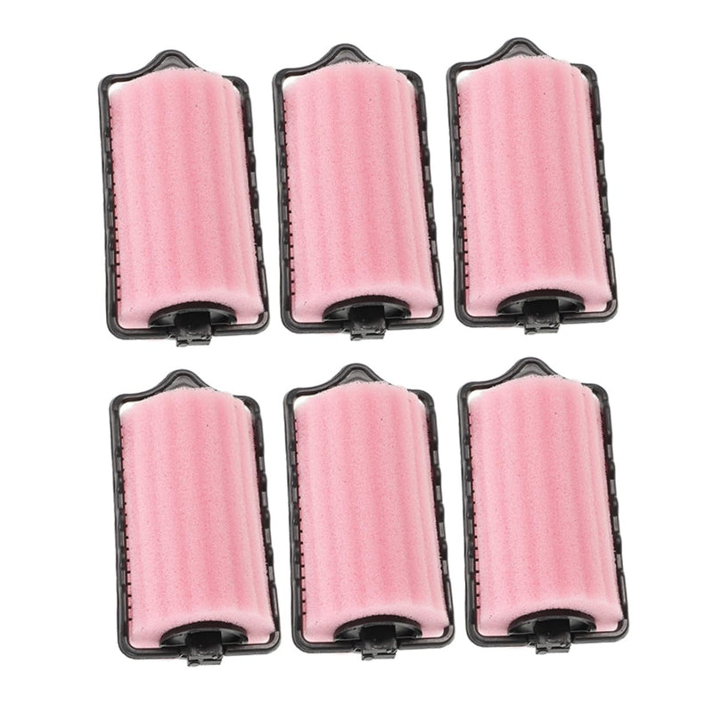 COLLBATH 6Pcs Sponge Curlers Overnight Hair Curlers for Women No Heat Hair Curler Set for Long or Short -in Rollers for Wet or Dry Styling
