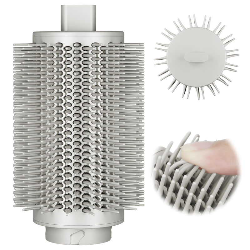 New Large Round Volumizing Brush for Shark Flex Style Attachments | 3-Inch Big Round Brush Compatible With Shark FlexStyle HD400 Series, Full Volume Curling & Smooth Blowout Styling Tool