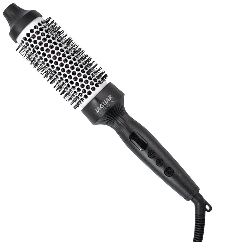 JAGUAR TB Infrashine Thermal Brush | Thermal Brush with Infrared Heating and Ion Booster | 2-in-1: Styling and Care in One Tool | Professionally Designed For You