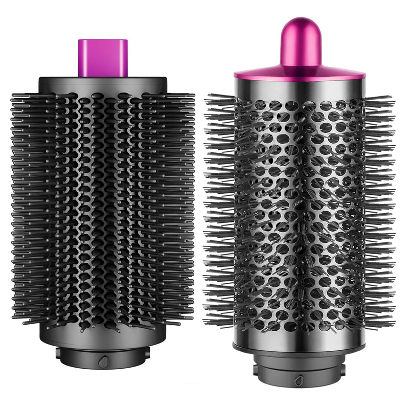 Upgraded Large Round Volumizing Brush Attachment and Large Round Volumizing Brush Compatible with Dyson Airwrap HS01 HS02 HS05 HS08