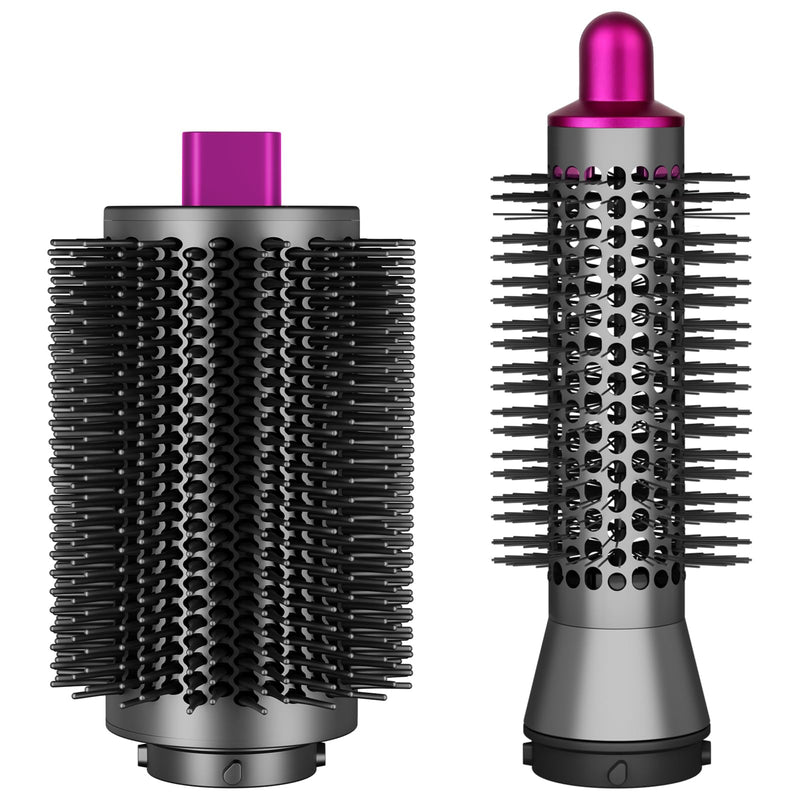 Upgraded Large Round Volumizing Brush Attachment and Small Round Volumizng Brush Attachment Compatible with Dyson Airwrap HS01 HS02 HS05 HS08