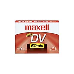  [AUSTRALIA] - Maxell 298022 60 Minute Digital Mini Video Camcorder Tape - 4 Pack
