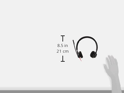  [AUSTRALIA] - Plantronics - Blackwire 3320 USB-A - Wired, Dual-Ear (Stereo) Headset with Boom Mic - USB-A to connect to your PC, Mac or Cell Phone - Works with Teams, Zoom & more Stereo