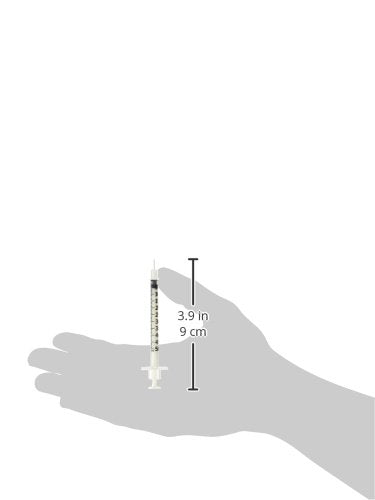  [AUSTRALIA] - GIMA 324825 Becton Dickinson Micro-Fine Syringes, 30G, 0.5 mL, 8 mm (Pack of 100) Single Pack