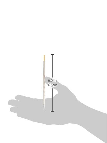  [AUSTRALIA] - Metcal STTC-844 STTC Series Soldering Cartridge for Ceramic and High Thermal Demand Applications, Conical Sharp Bent 30° Long Reach, 0.5mm Tip Size, 14.5mm Tip Length