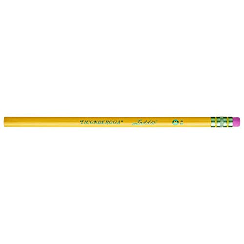  [AUSTRALIA] - Dixon® Ticonderoga® Laddie Elementary Pencils, with Eraser, Pack of 12 Pencils w/Erasers