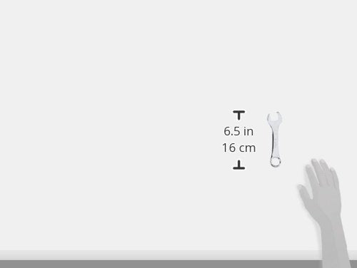 SK Professional Tools 88026 12-Point Fractional Wrench - Short, 13/16 in. Combination Chrome Wrench with SuperKrome Finish, Made in USA - LeoForward Australia
