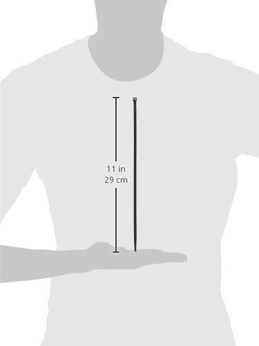  [AUSTRALIA] - Gardner Bender 46-311UVBFZ Xtreme Temperature Cable Tie, 11 inch, 50 lb, Cold and Hot Weather, Electrical Wire and Cord Management, Nylon Zip Tie, 100 Pk, UV Resistant Black 100 Pack 11 inch.