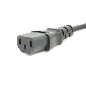Toptekits PDU UPS Power Cord Cable 100-250V IEC-320-C14 to IEC-320-C13 Power Cord M-F with Switch 1ft/30cm C14 to C13 w/switch - LeoForward Australia