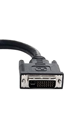 6in DVI-I Dual Link Digital Analog Port Saver Extension Cable M/F - DVI-I Male to Female Extension Cable - 6 inch - 2560x1600 - LeoForward Australia