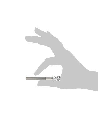 Micro 100 TM-375 Brazed Carbide Precision Thread Mill, 4 Flutes, 3/8" Cutter Diameter, 0.0020" Flat, 0.093" Thickness, 12 to 32 Threads per Inch, 1/4" Shank Diameter, 2.5" Overall Length - LeoForward Australia