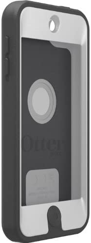  [AUSTRALIA] - OTTERBOX Defender Series Case for iPod Touch 7th Generation - Compatible with 5th and 6th Gen - Includes Cleaning Cloth - Bulk Pacakging - (White/Grey) White/Grey