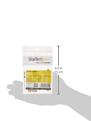  [AUSTRALIA] - StarTech.com Metal Jackscrew Standoffs #6-32 - Jackscrew standoff - 0.2 in (pack of 50) - SCREWNUTM