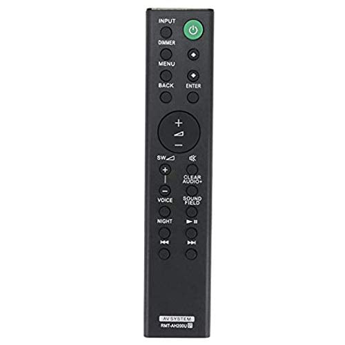 Elekpia RMT-AH200U Remote Control Compatible with Sony Sound Bar Home Audio AV System HT-CT390 HT-RT3 RMTAH200U SA-CT390 HT-RT4 SA-WCT390 - LeoForward Australia