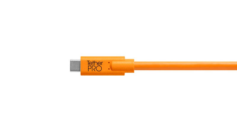  [AUSTRALIA] - TetherPro USB-C to USB-C 15' (4.6m), High-Visibility Orange 15' (4.6m)