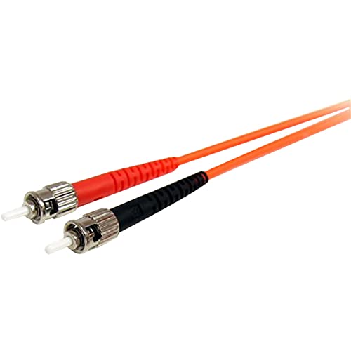 StarTech.com 3m Fiber Optic Cable - Multimode Duplex 62.5/125 - LSZH - OM1 - LC to ST Cat6 Patch Cable (FIBLCST3) - LeoForward Australia