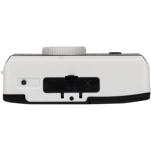  [AUSTRALIA] - Ilford Sprite 35-II Reusable/Reloadable 35mm Analog Film Camera (Black and Silver) Black & Silver