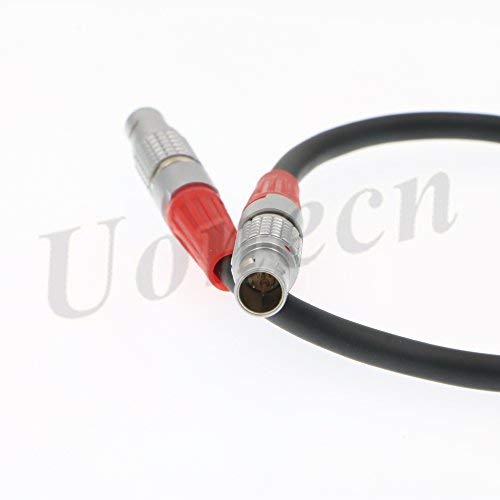  [AUSTRALIA] - Uonecn LBUS Lens Camera Lens 4-Pin Male Motor Cable for ARRI LBUS FIZ MDR Wireless Focus CFORCE