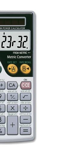 Sharp EL344RB 10-Digit Calculator with Punctuation, Metric Converter, Solar Powered LCD Display, Small Pocket Calculator for Students and Professionals - LeoForward Australia