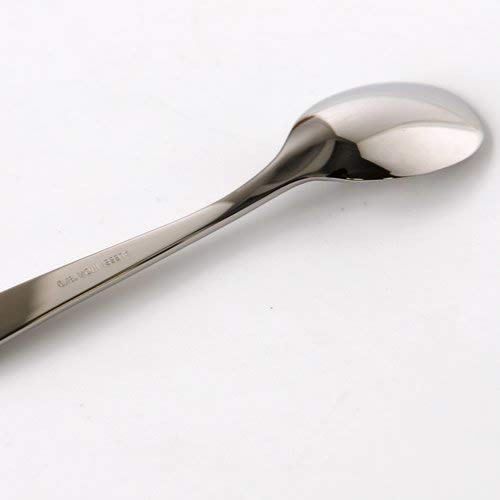  [AUSTRALIA] - A Di Alessi "Knifeforkspoon" 5-1/4-Inch Tea Spoon, Mirror Polish, Set of 6 -