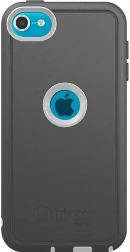  [AUSTRALIA] - OTTERBOX Defender Series Case for iPod Touch 7th Generation - Compatible with 5th and 6th Gen - Includes Cleaning Cloth - Bulk Pacakging - (White/Grey) White/Grey