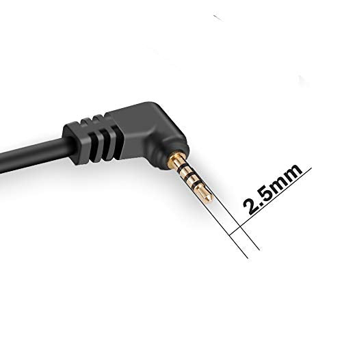  [AUSTRALIA] - Dash Cam Rearview Backup Camera Extension Cord,2.5mm 4 Pin 6.5 Ft Male to Female Car Driving Recorder Reverse Camera Extension Cable by YQMAJIM