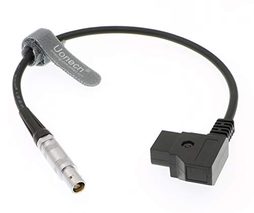  [AUSTRALIA] - Uonecn Power Cable for Z Cam E2 Blackmagic Pocket Cinema Camera 4 Pin FFA 0S 304 to D Tap