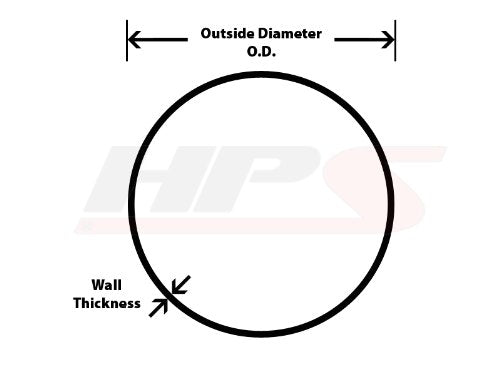  [AUSTRALIA] - HPS AT60-250-CLR-4 6061 T6 Aluminum Elbow Pipe Tubing, 16 Gauge, 60 Degree Bend, 2.5" OD, 0.065" Wall Thickness, 4" Center Line Radius