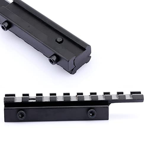  [AUSTRALIA] - dophee 11mm to 20mm Dovetail Picatinny Weaver Rail Extension Adapter Scope Mount Base