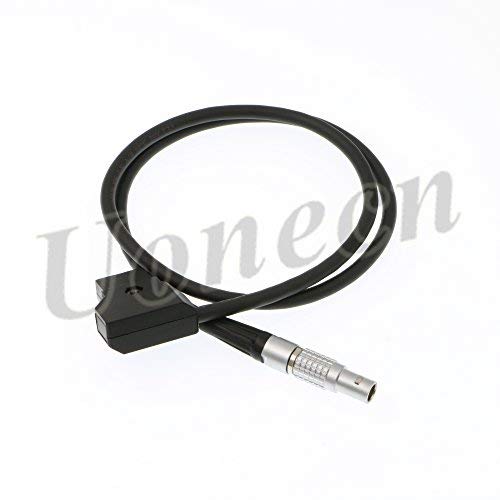  [AUSTRALIA] - Uonecn for Anton Bauer 0B 2 Pin Male to D-Tap Power Cable for Teradek Bond ARRI RED Paralinx Preston Transvideo 60cm straight 2 pin male to Dtap