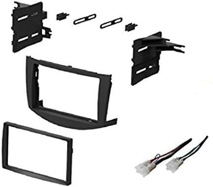  [AUSTRALIA] - ASC Audio Car Stereo Dash Install Kit and Wire Harness for Installing an Aftermarket Double Din Radio for 2006 2007 2008 2009 2010 2011 Toyota RAV4 RAV 4 - No Factory Premium Amp/JBL