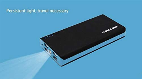  [AUSTRALIA] - 4 USB 50000mAh Power Bank LED External Backup Battery Charger F Phone (Blue) Blue