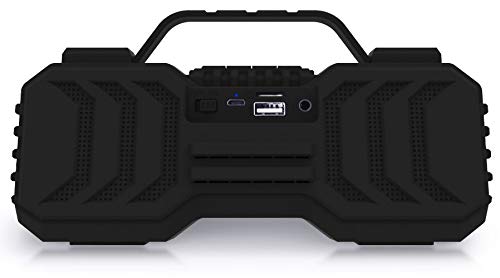 iRocker Portable and Rechargeable Rugged Bluetooth Speaker with Handle - iR300B - LeoForward Australia