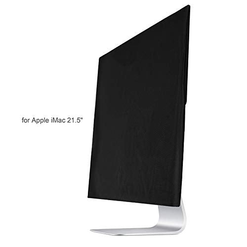 Monitor Dust Cover Compatible with Apple iMac 27'' Dust Monitor Case Screen Display Protector Guard for iMac 21.5'' Monitor Screen Display Monitor Protector Sleeve (21.5 inch, Black) 21.5 inch - LeoForward Australia