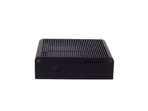  [AUSTRALIA] - Silverstone Tek Aluminum NUC Case with Top Cover Heat-Pipe, 1x HDMI Port and 2X Display Ports - Black PT14B-H1D2
